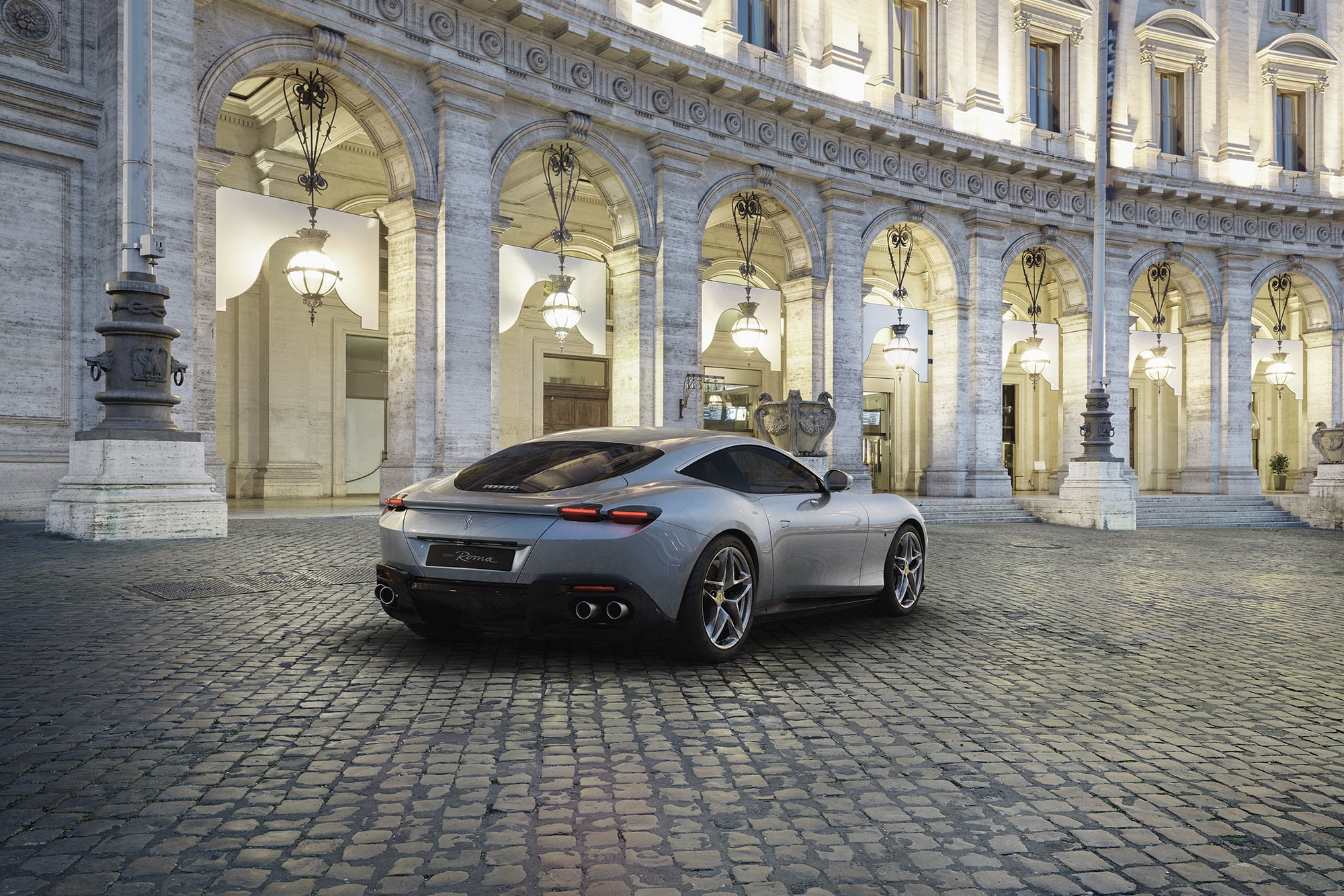 2019 Ferrari Roma rear