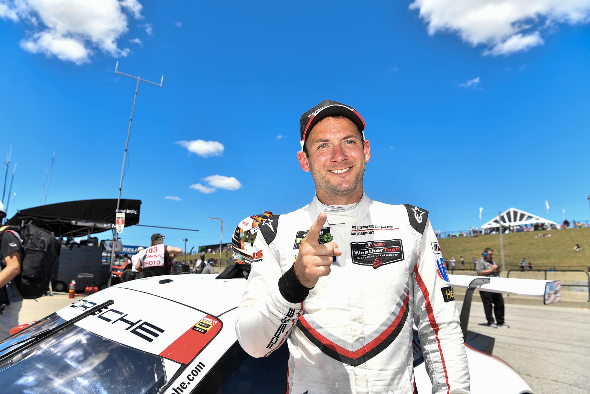 Nick Tandy at the Canadian Tire Motorsport Park in 2018