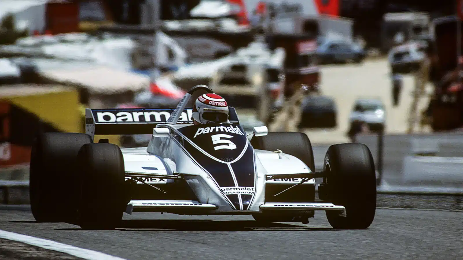 Nelson PIquet Brabham 1981 SPanish GP Jarama