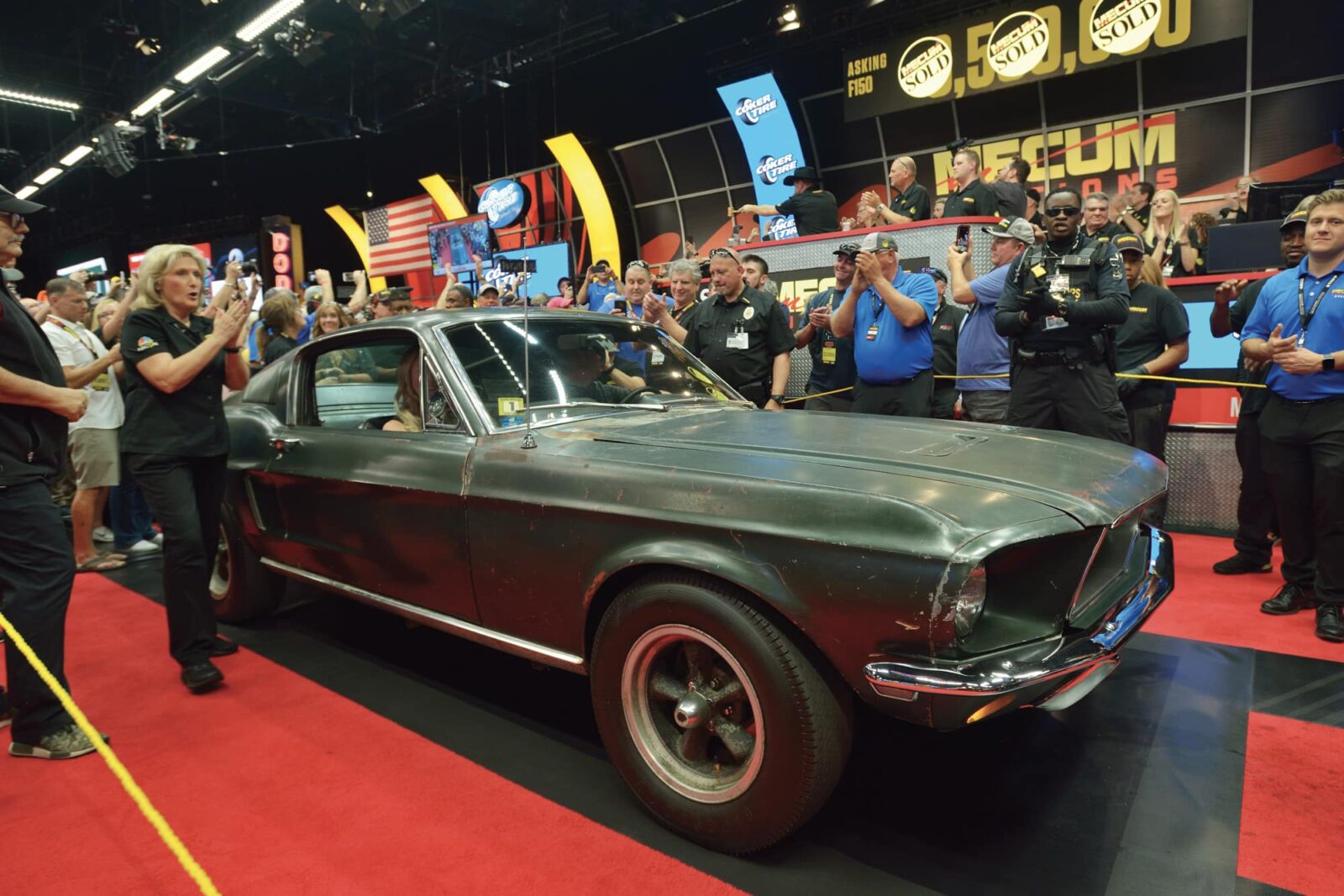 Bullitt Mustang at auction