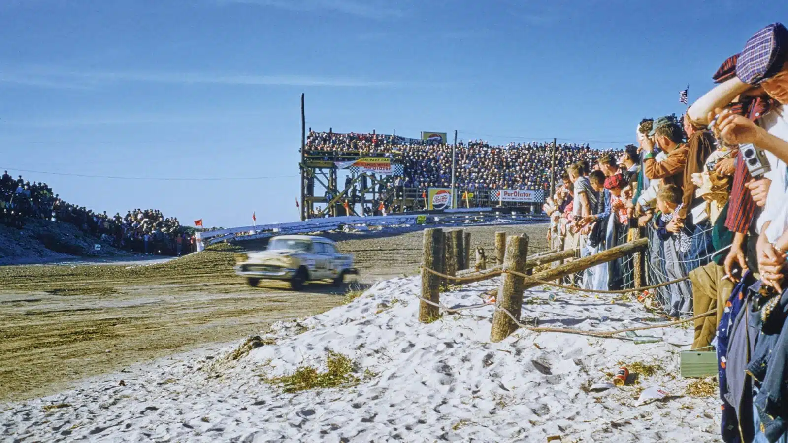 Racing on Daytona Beach