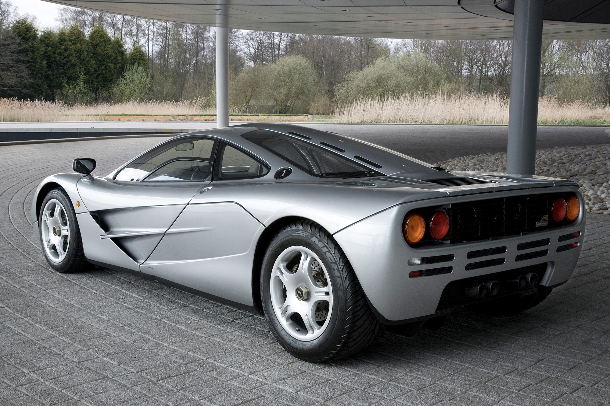 McLaren F1 rear view