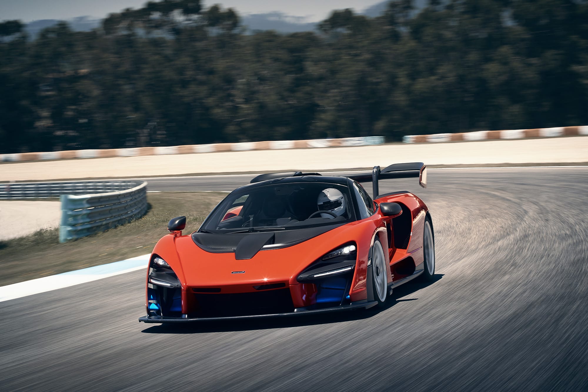 McLaren Senna on track