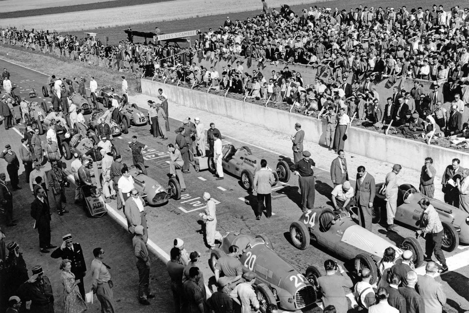 Fangio Maserati Reims