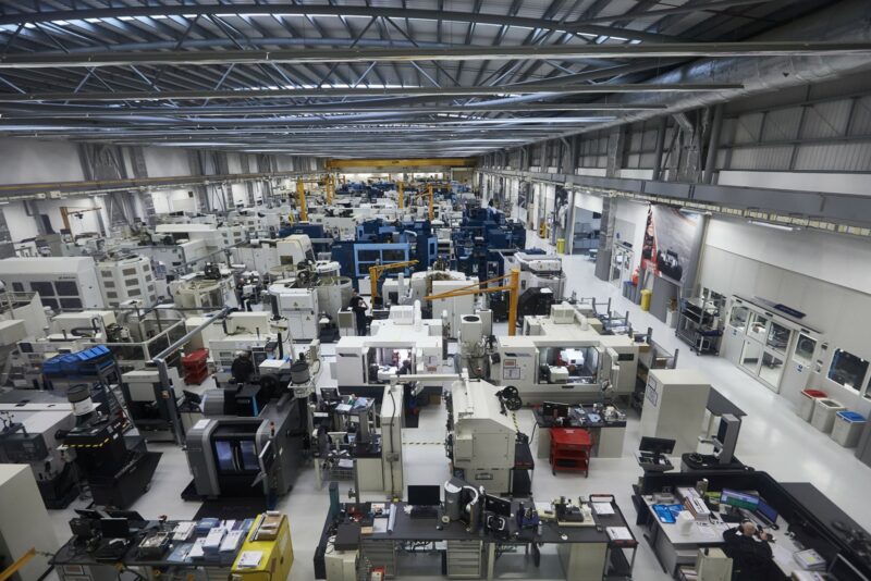 Mercedes Brixworth factory