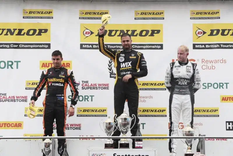 BTCC podium