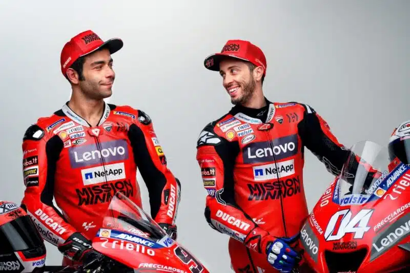 Danilo Petrucci and Andrea Dovizioso