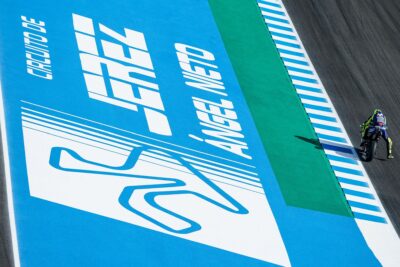 Jerez track sign