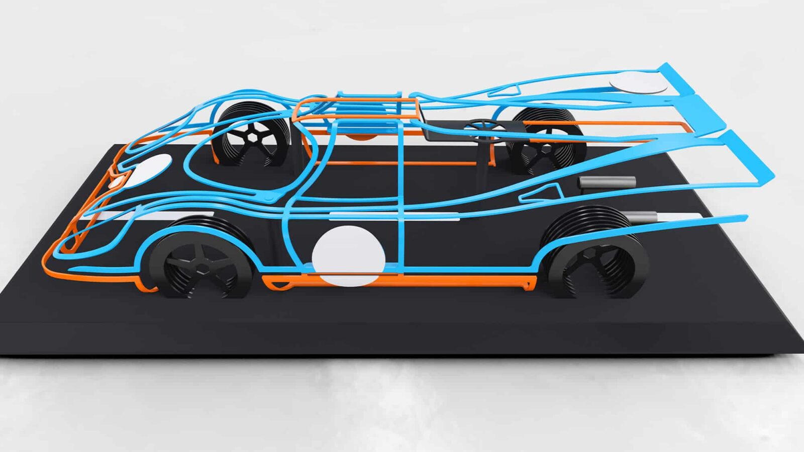 Dave Clark Designs Porsche 917K sculpture