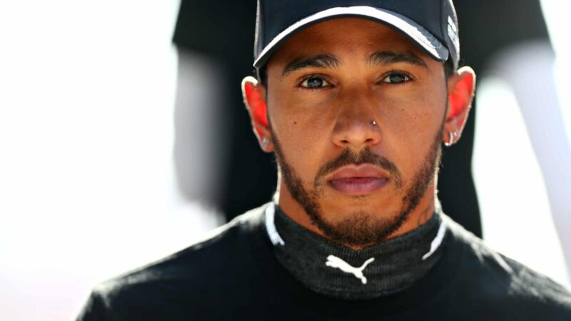Lewis Hamilton portrait at the 2020 F1 Russian Grand Prix in Sochi