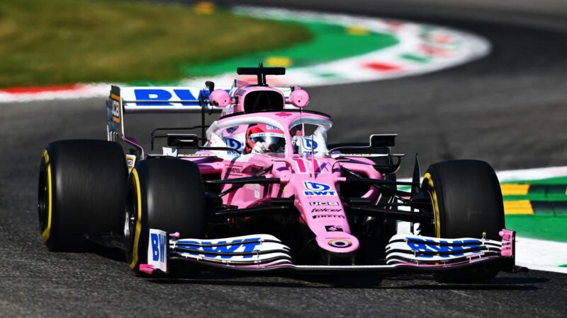 Sergio Perez, 2020 Italian GP