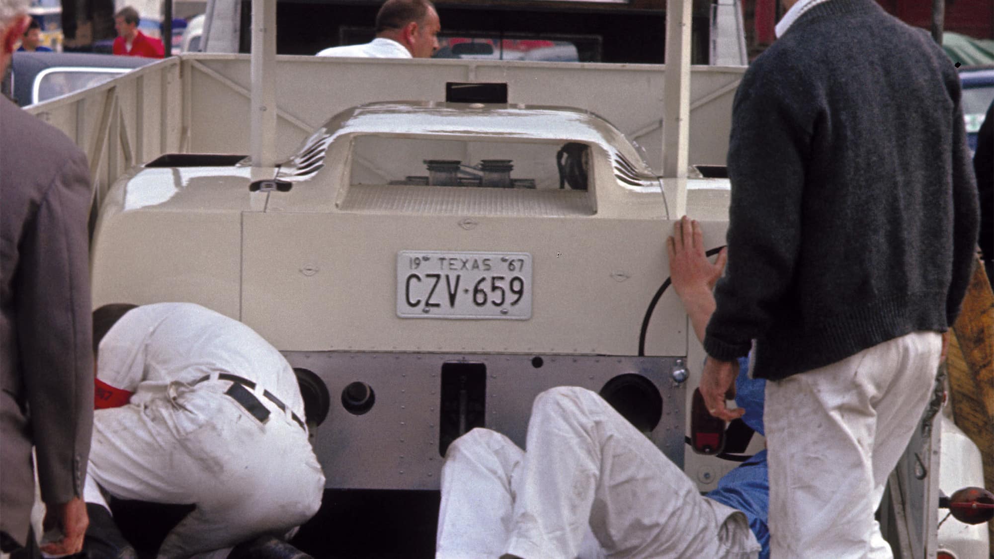 Chapparal 2F with Texas licence plate