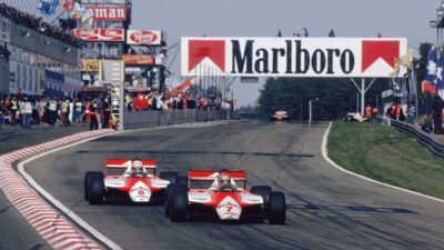 John Watson Niki Lauda McLaren Zolder Belgian GP 1982