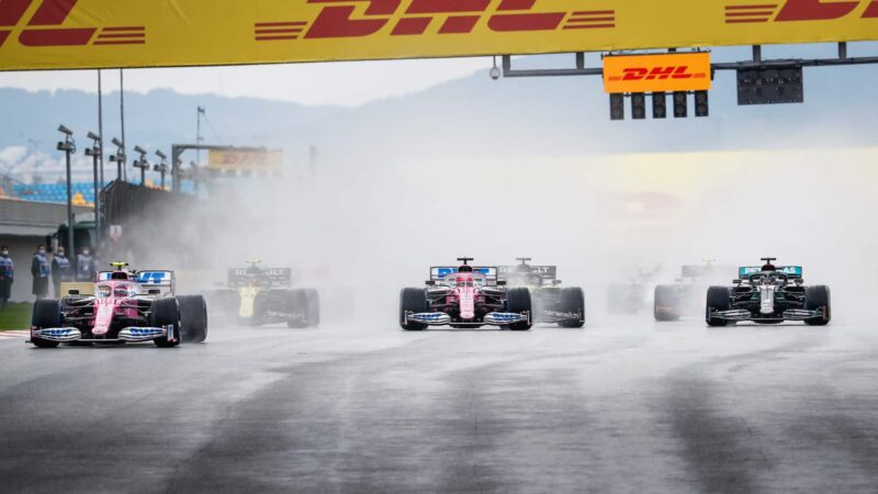 2020 Turkish GP start