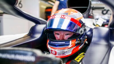 Yuki Tsunoda, 2020 Abu Dhabi test