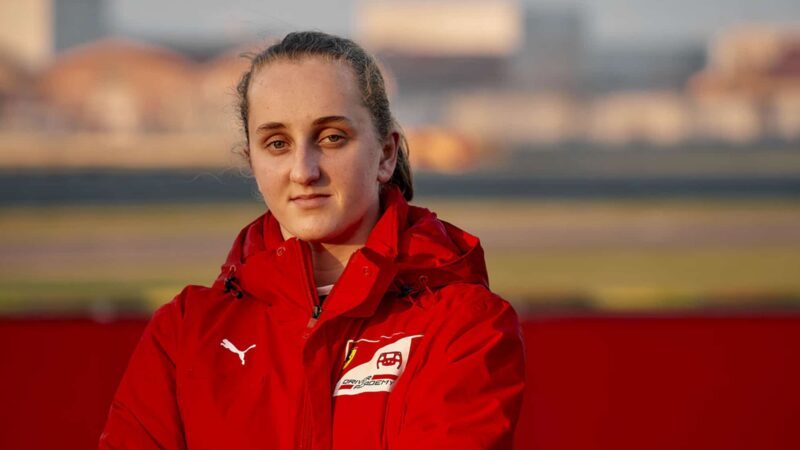 Maya Weug, Ferrari Driver Academy