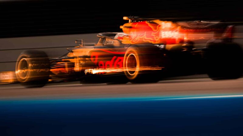 2020 Red Bull blurred