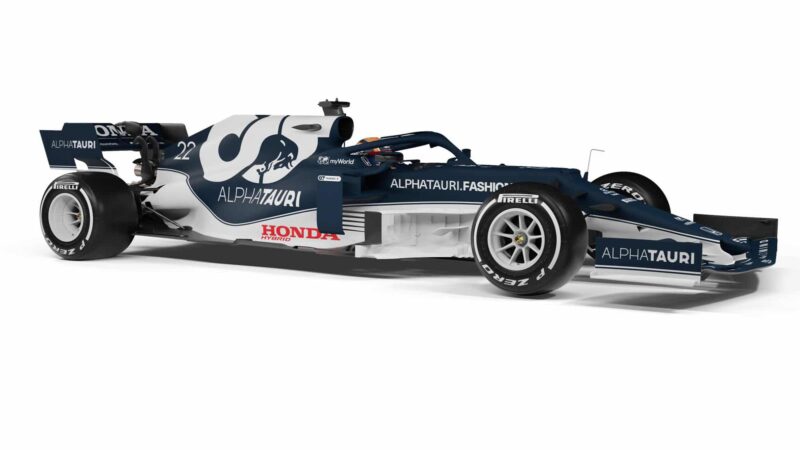 AlphaTauri AT02 livery