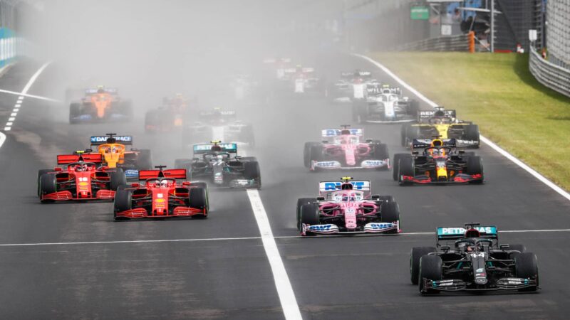 2020 Hungarian GP start