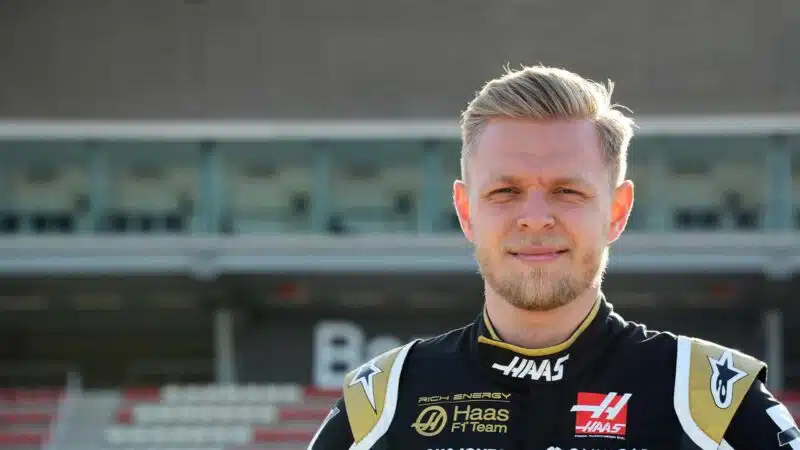 Kevin Magnussen (Haas-Ferrari) before Formula 1 testing at the Circuit de Barcelona-Catalunya, February 2019 Photo: Grand Prix Photo