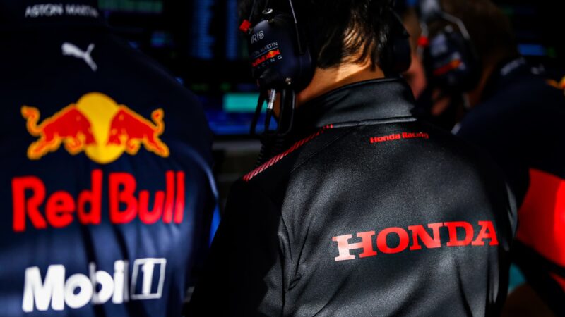 Red Bull and Honda F1 jackets