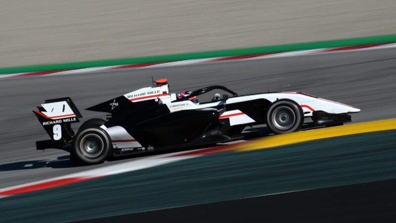 Victor Martins F3 test
