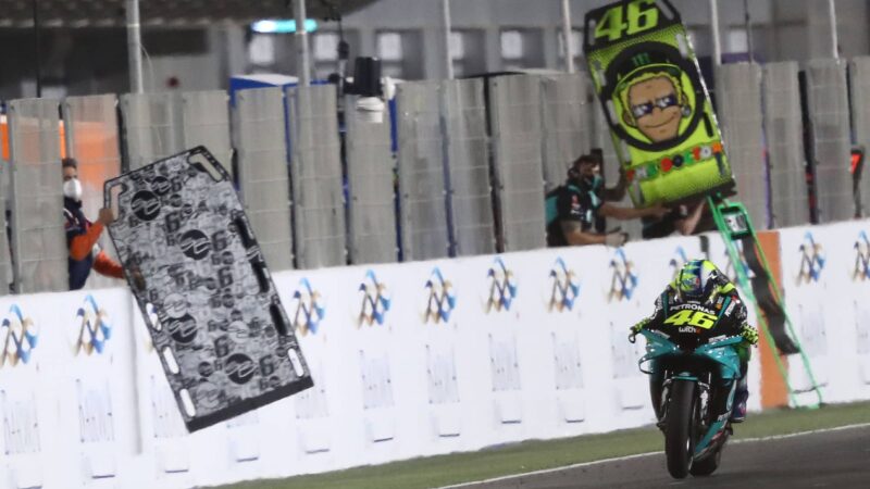 Valentino Rossi, 2021 Qatar MotoGP