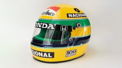 Ayrton Senna helmet
