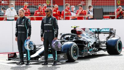 Lewis Hamilton Valtteri Bottas Mercedes
