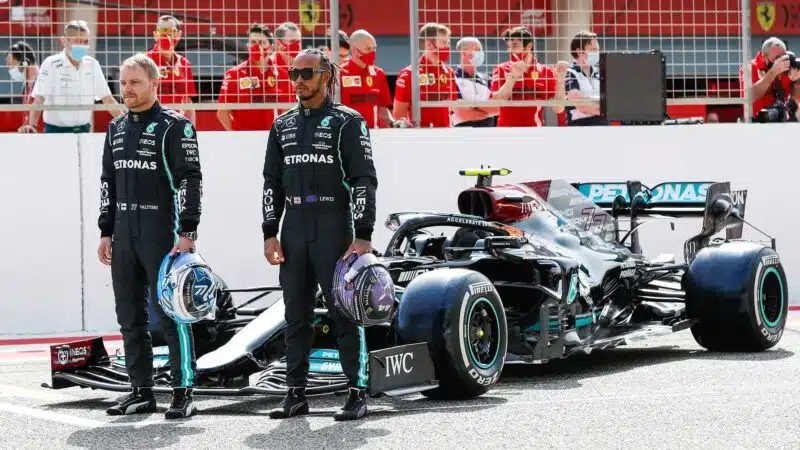 Lewis Hamilton Valtteri Bottas Mercedes