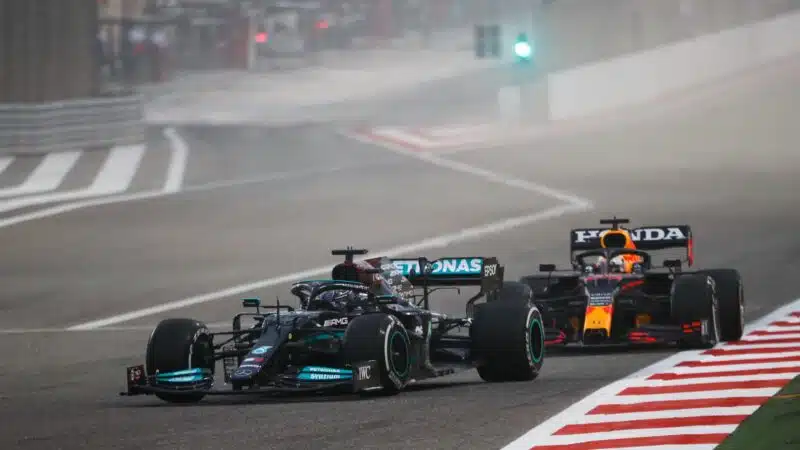 Mercedes W12, RB16B 2021 F1 Testing