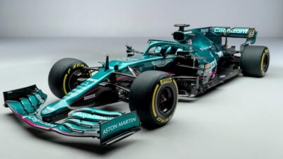 Aston Martin AMR21 Formula 1 Car