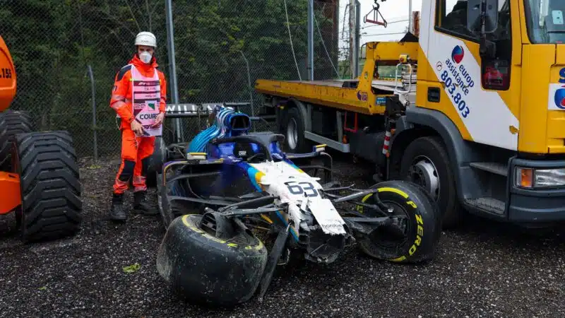 George Russell, 2021 Emilia Romagna GP