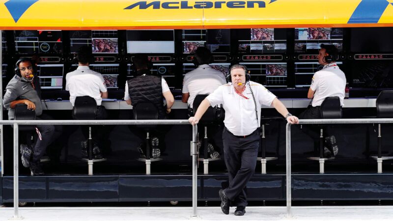 Zak Brown McLaren