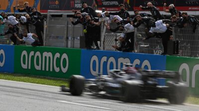 Hamilton Spain finish 2021