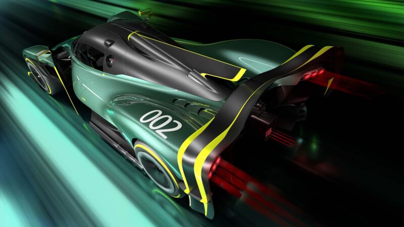 Aston Martin Valkyrie AMR Pro rear view