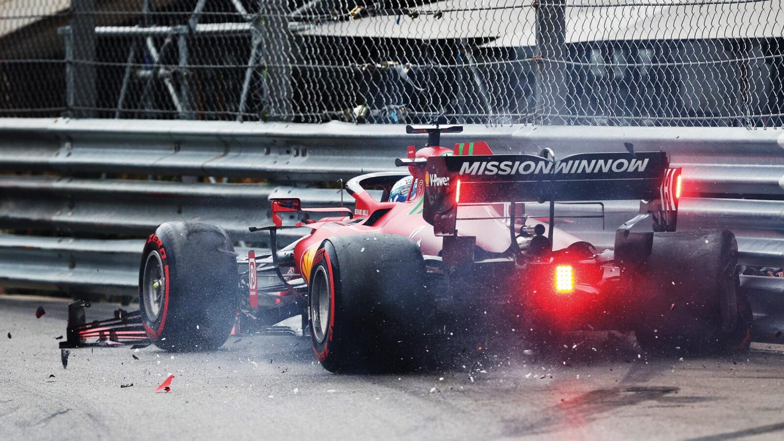 Charles Leclerc crashes out of 2021 Monaco Grand Prix qualifying