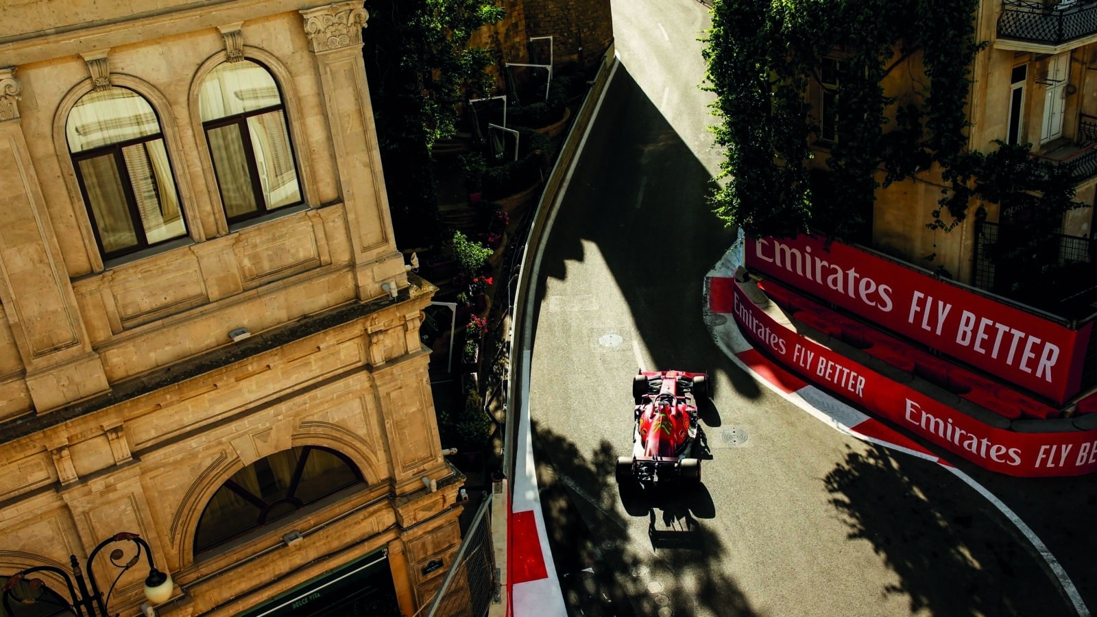 Charles-Leclerc-in-Baku-old-town-during-the-2021-Azerbaijan-Grand-Prix