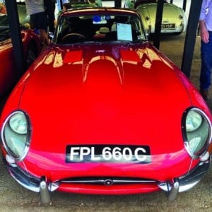 Denis Jenkinson's Jaguar E-type