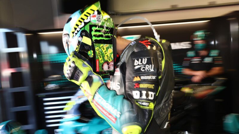 Valentino Rossi goes to race at Mugello in 2021