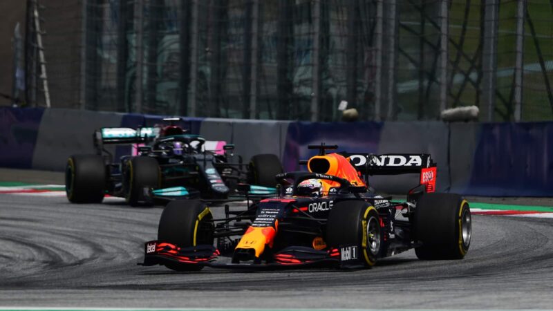 Max Verstappen Lewis Hamilton, 2021 Styrian Grand Prix