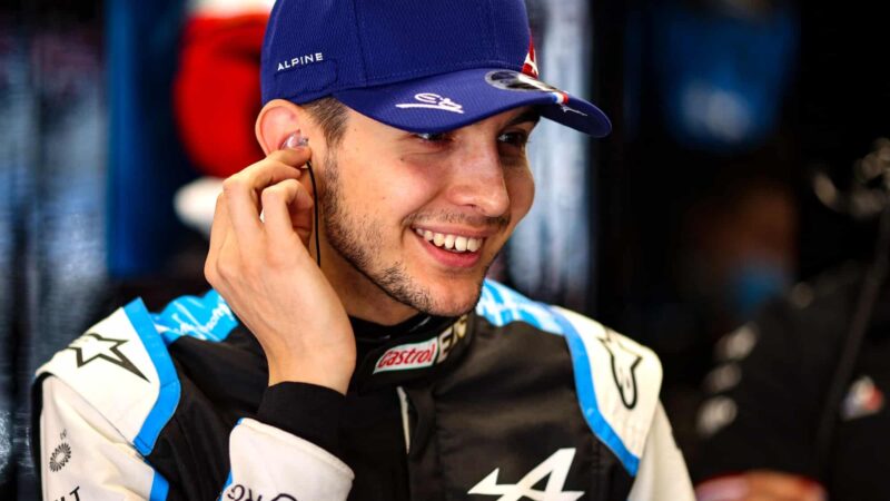 Esteban ocon, 2021 alpine