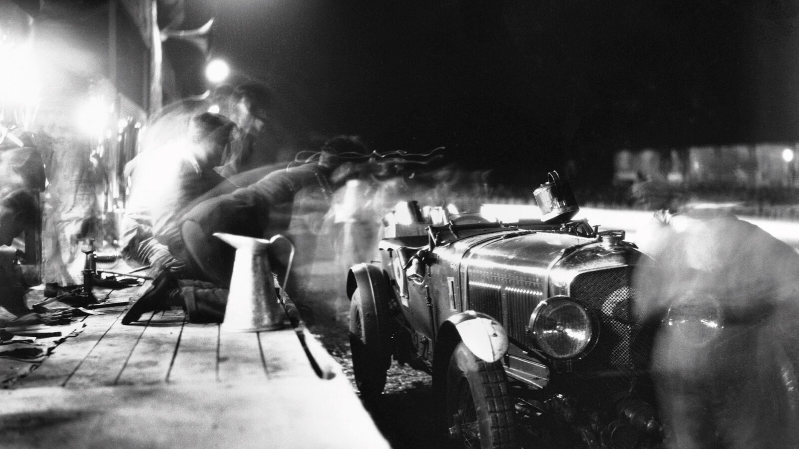 Bentley Speed Six of Clement and Watney at Le Mans 1930