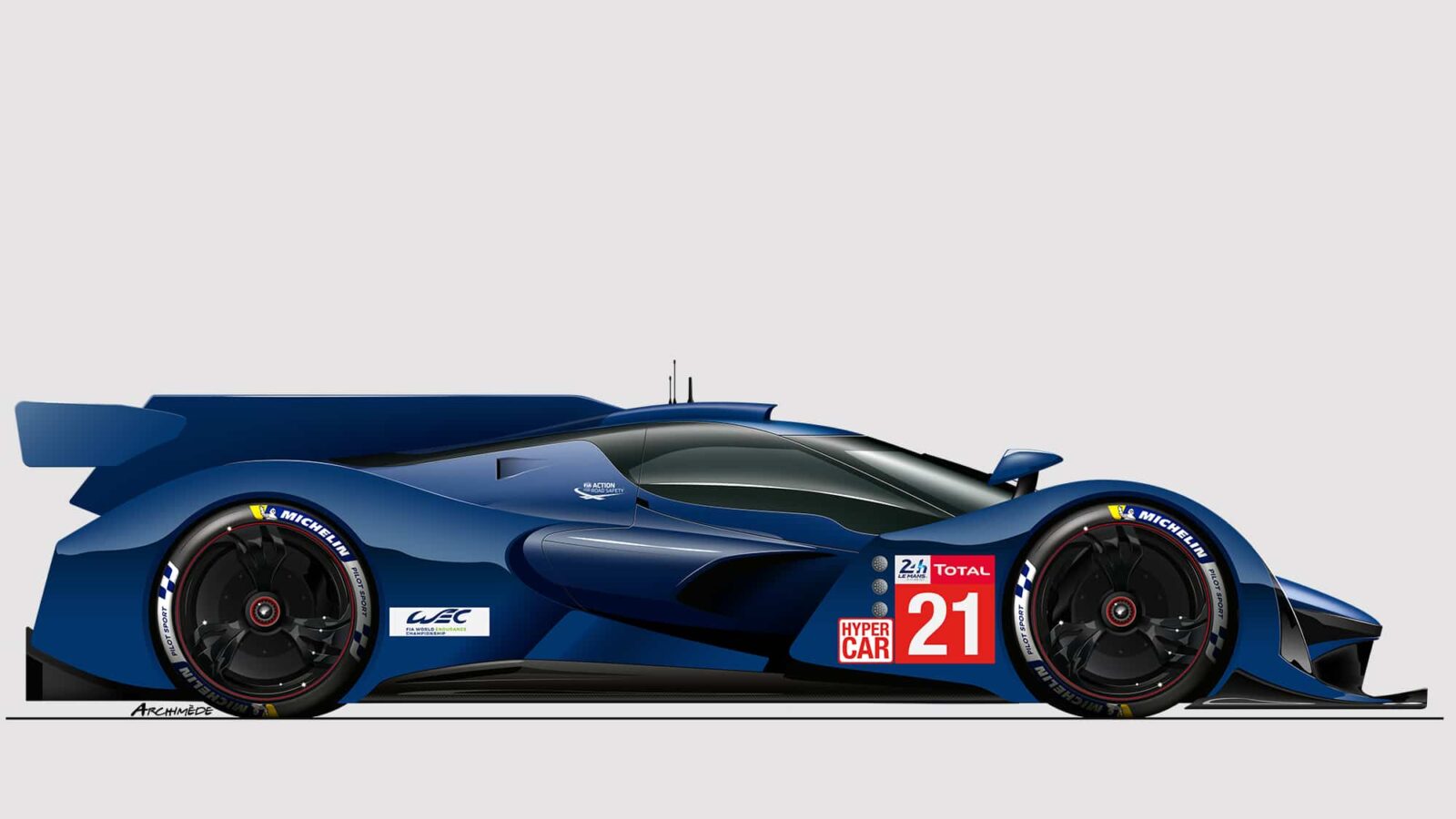 Le Mans Hypercar outline