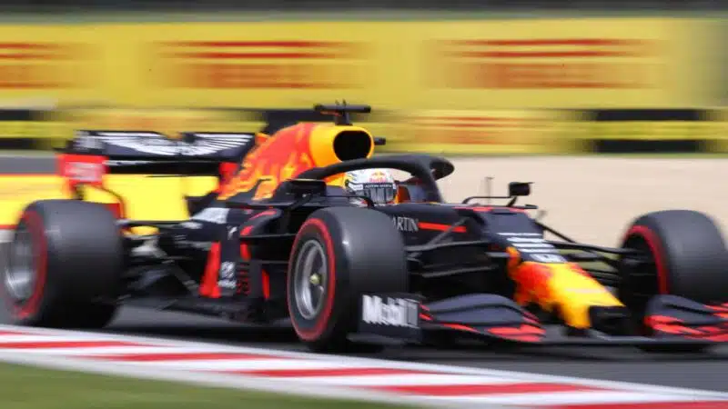 Max Verstappen during the 2020 Hungarian Grand Prix