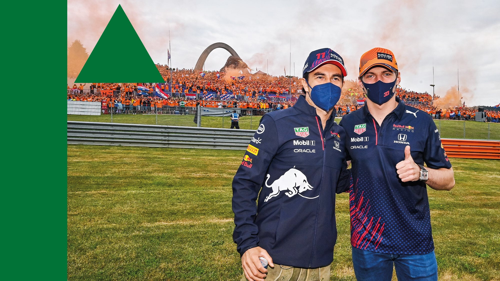 Perez Verstappen going up