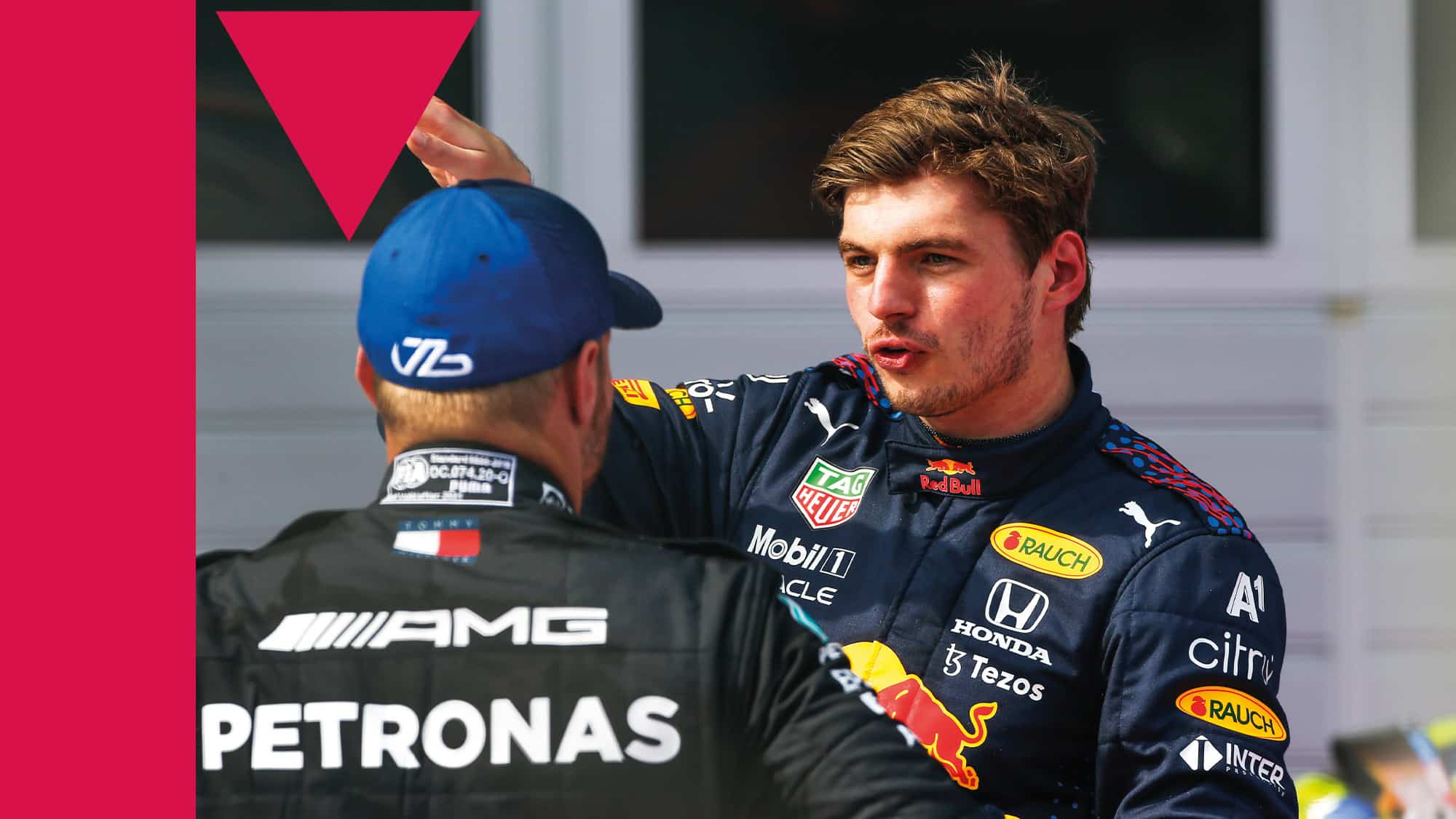 Verstappen going down