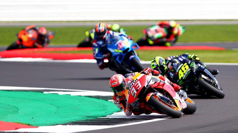 Marc Marquez, Valentino Rossi, 2019 British MotoGP
