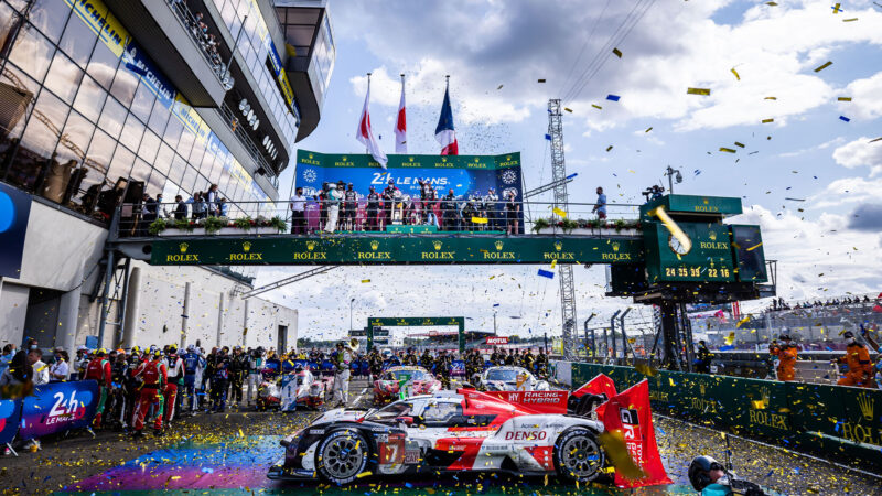 2021 Le Mans 24 Hours podium