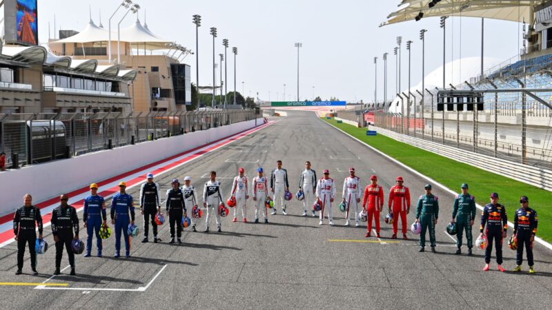2021 Formula 1 grid